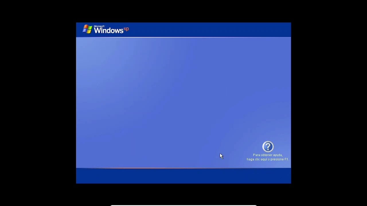 Windows XP installation /installation music In Spanish 