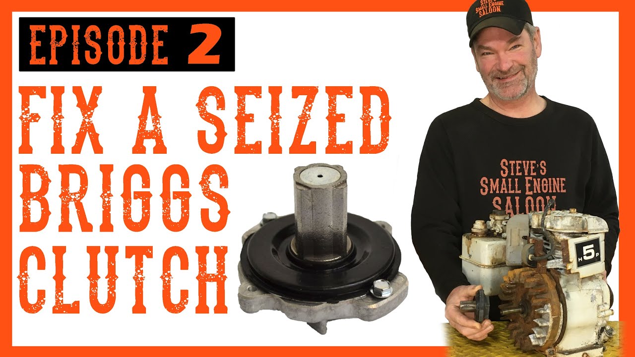 How To Repair An Old Briggs Clutch On A RotoTiller - Episode 2 of 7 Tiller Series