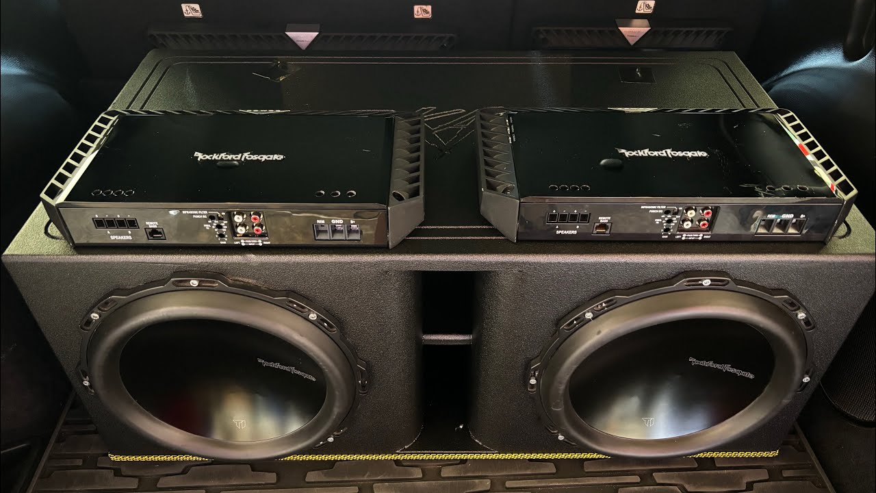 Как взорвался мой Rockford Fosgate T1500?