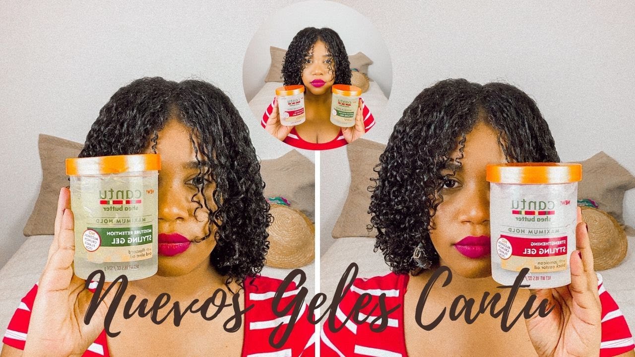 BATALLA: Probando NUEVOS geles de CANTU ¿Funcionaran para CABELLO AFRO?