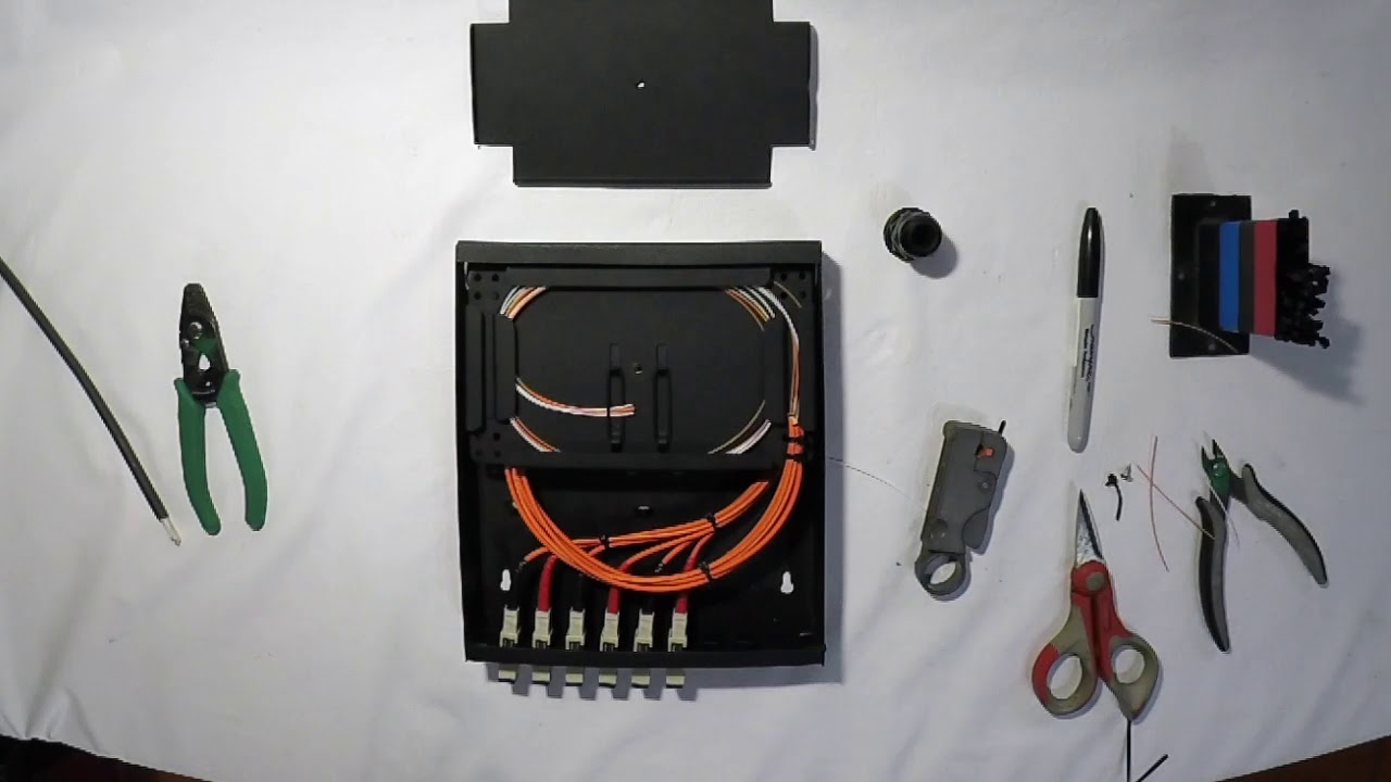 Armado de Distribuidor Compacto de Fibra Optica - OPTIPATCH