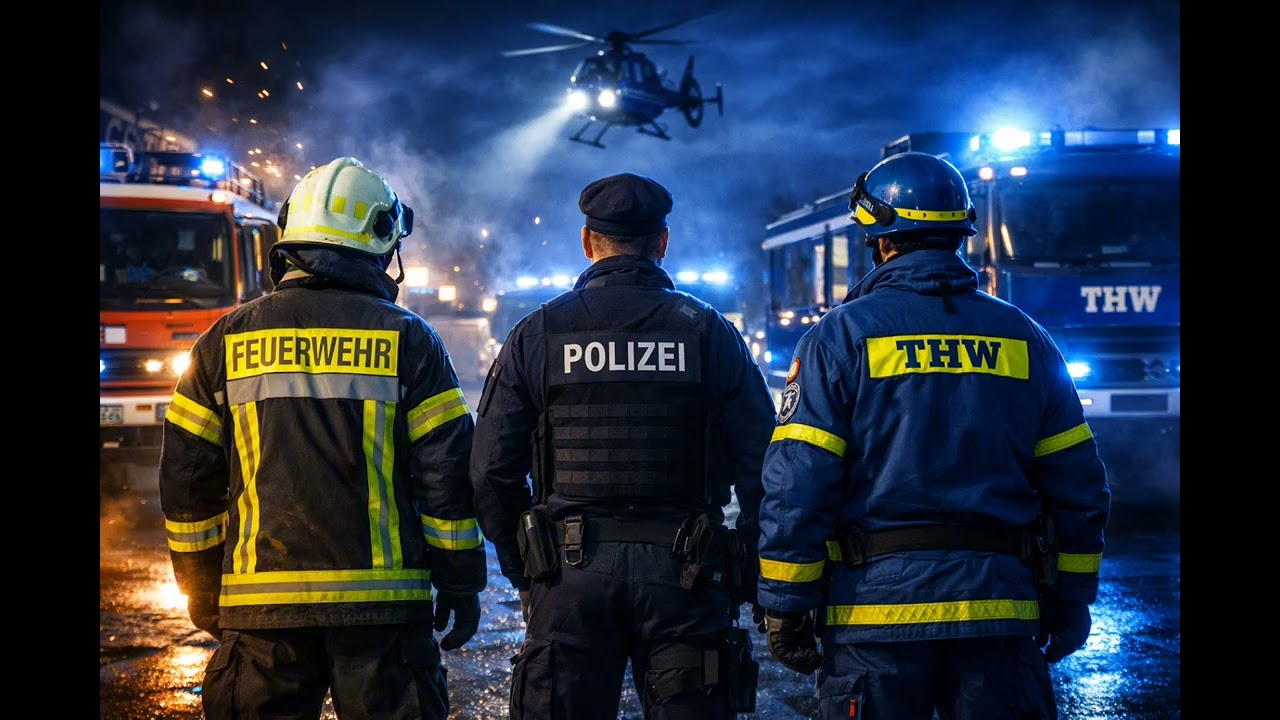 Gemeinsam mit dem Blaulicht 