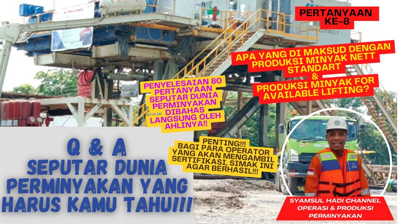 APA YANG DIMAKSUD DENGAN PRODUKSI MINYAK NETT STANDART & NETT PRODUKSI MINYAK AVAILABLE FOR LIFTING?