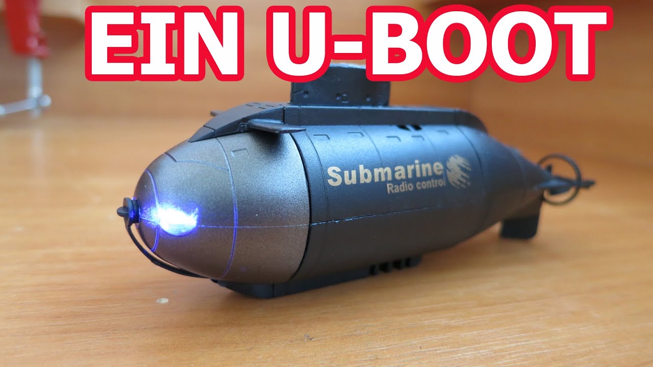 Ein U-boot mit der Fernsteuerung