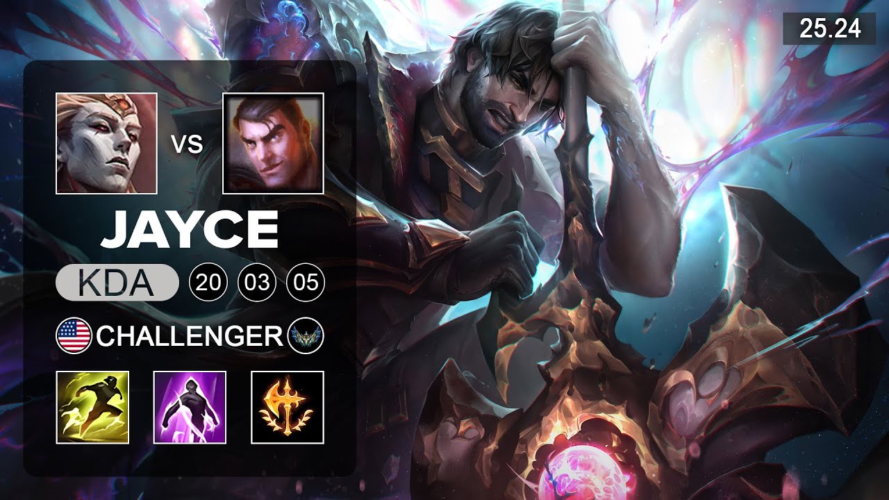 Jayce vs Zaahen Top - NA Challenger - Patch 25.24 Season 15