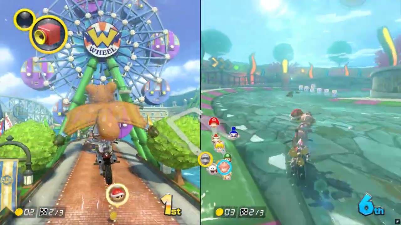 Mario Kart 8 Deluxe Mushroom Cup
