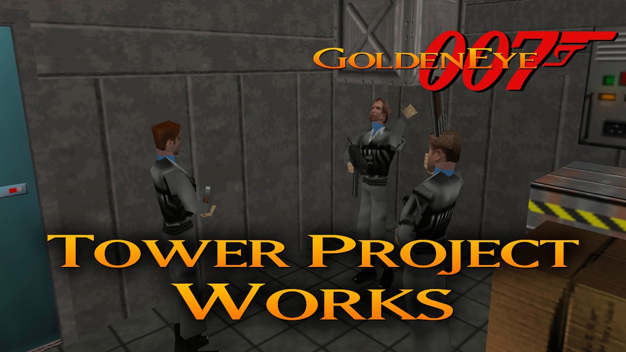 GoldenEye 007 N64 - Works - 00 Agent (Custom level)