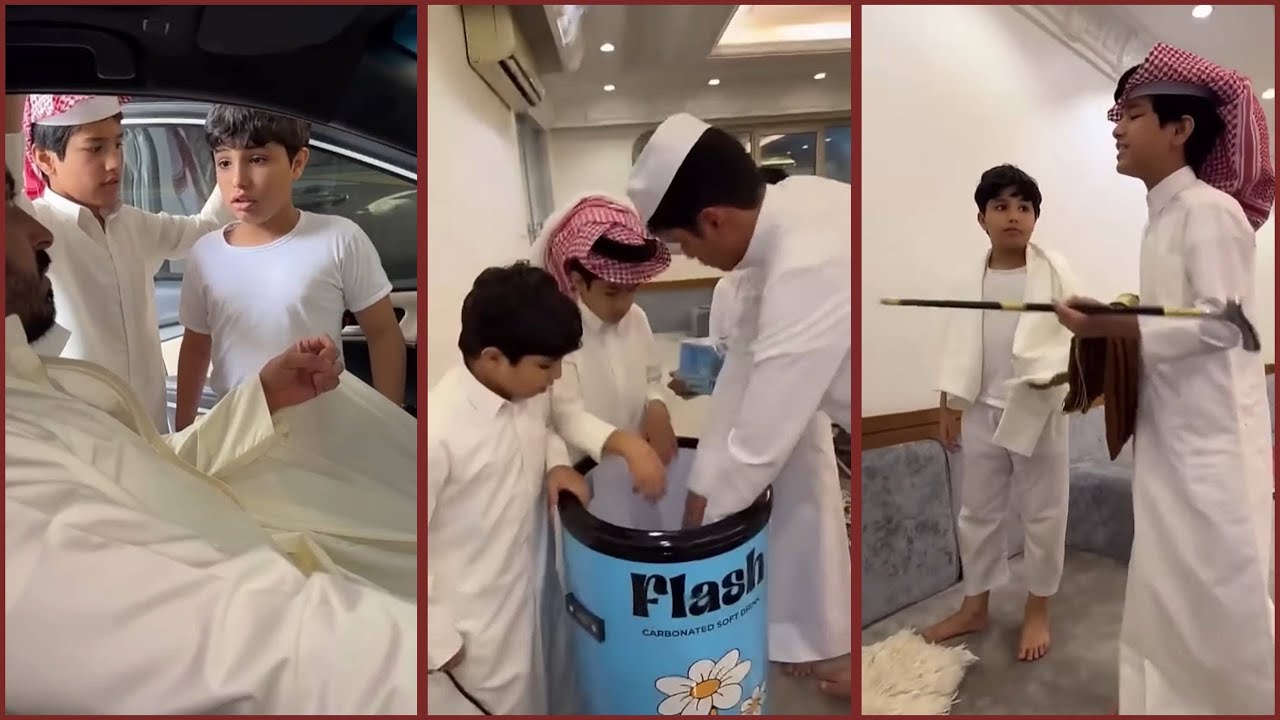 سنابات فراج قزيع السهلي | فرحة احمد بالنجاح في المدرسة 😂💔