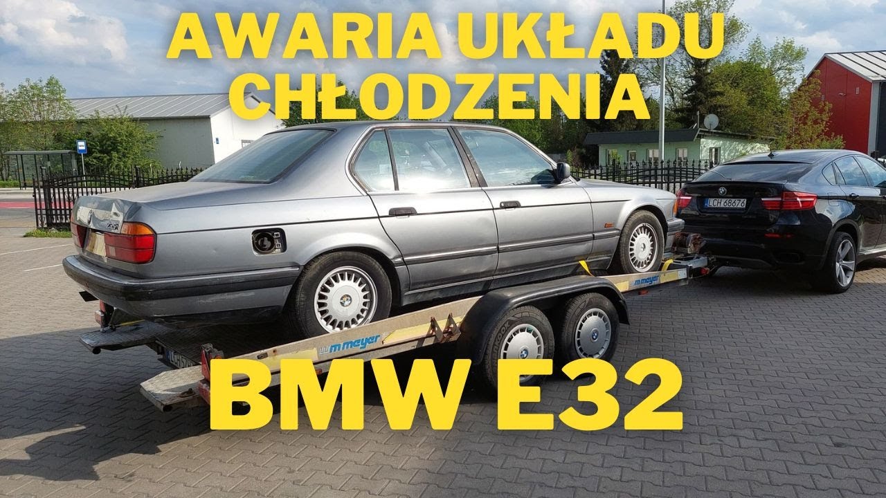 Naprawa układu chłodzenia i serwis  BMW E32 735i M30