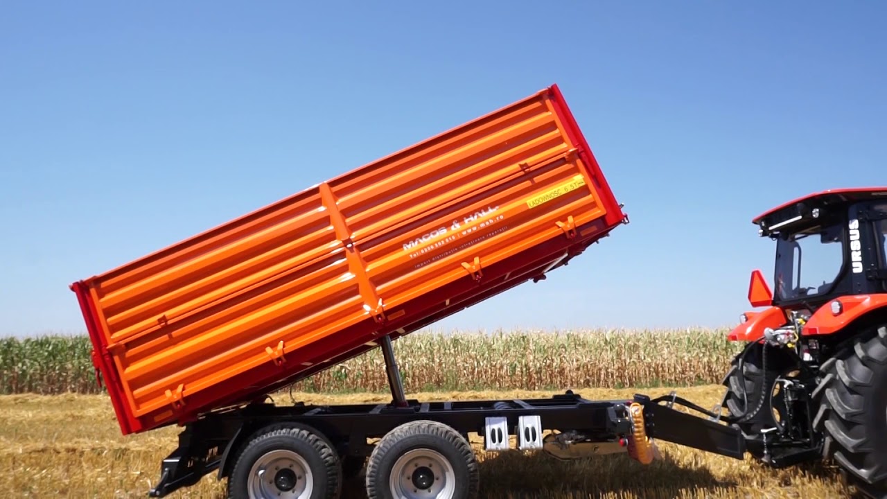 Remorca tandem - sarcina utila 6,5 t