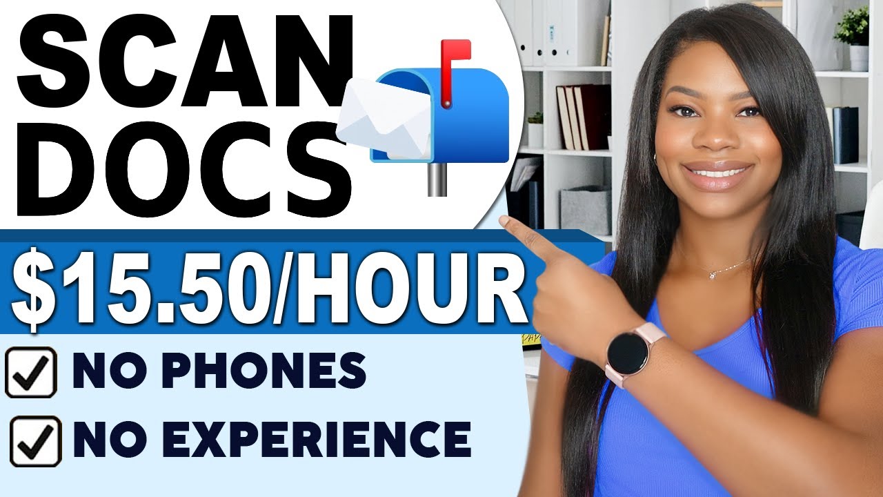 HURRY! No Experience Needed - Make $15.50/hr Easy Work-From-Home Job! Scan Mail & Docs - No Phones