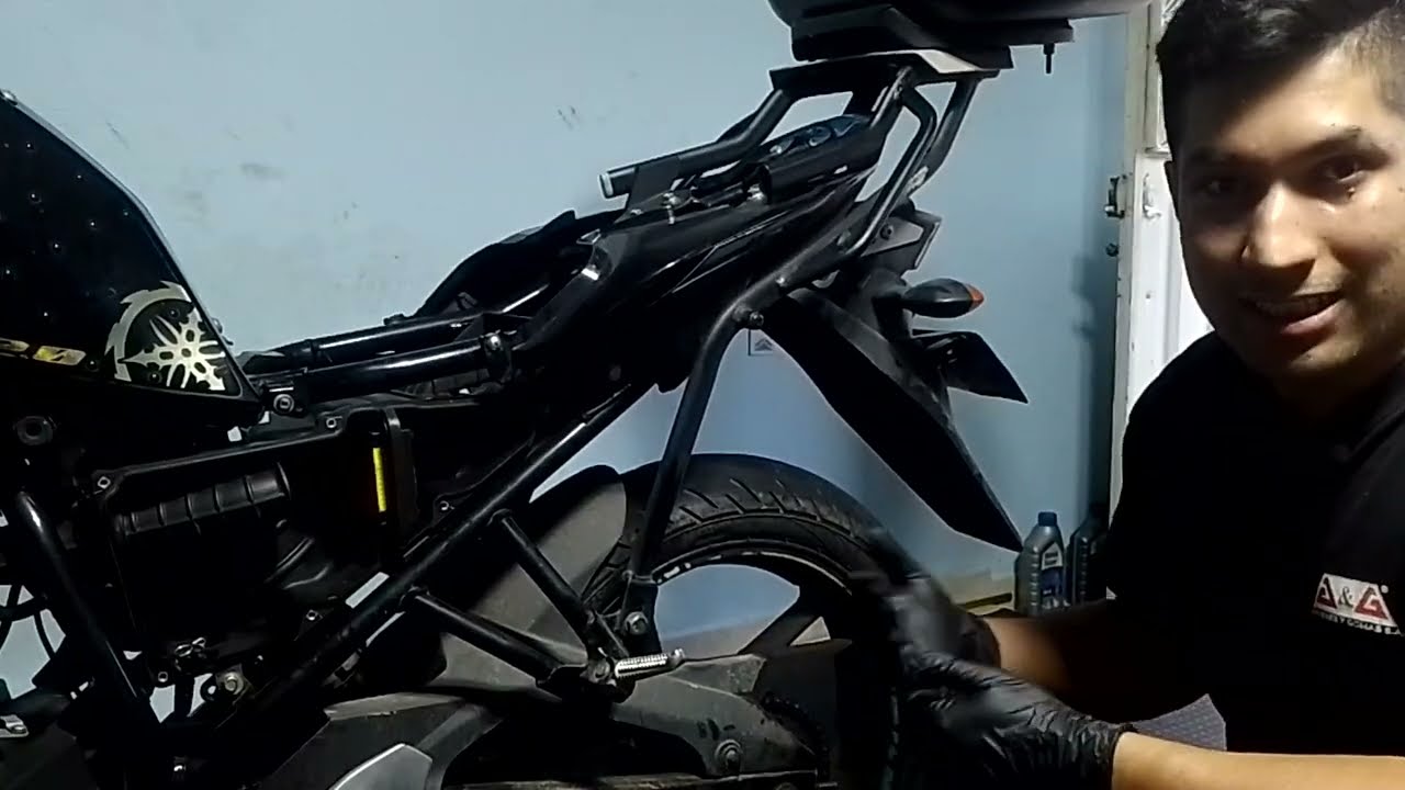 COMO REVISAR TU MOTO EL ESTADO PARA MANTENIMIENTO (FZ 2.0) PARTE 2