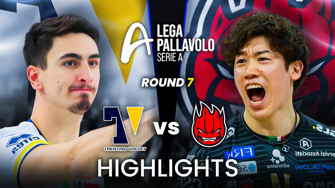 Trentino vs Perugia | Highlights | Italian Volleyball League 2025