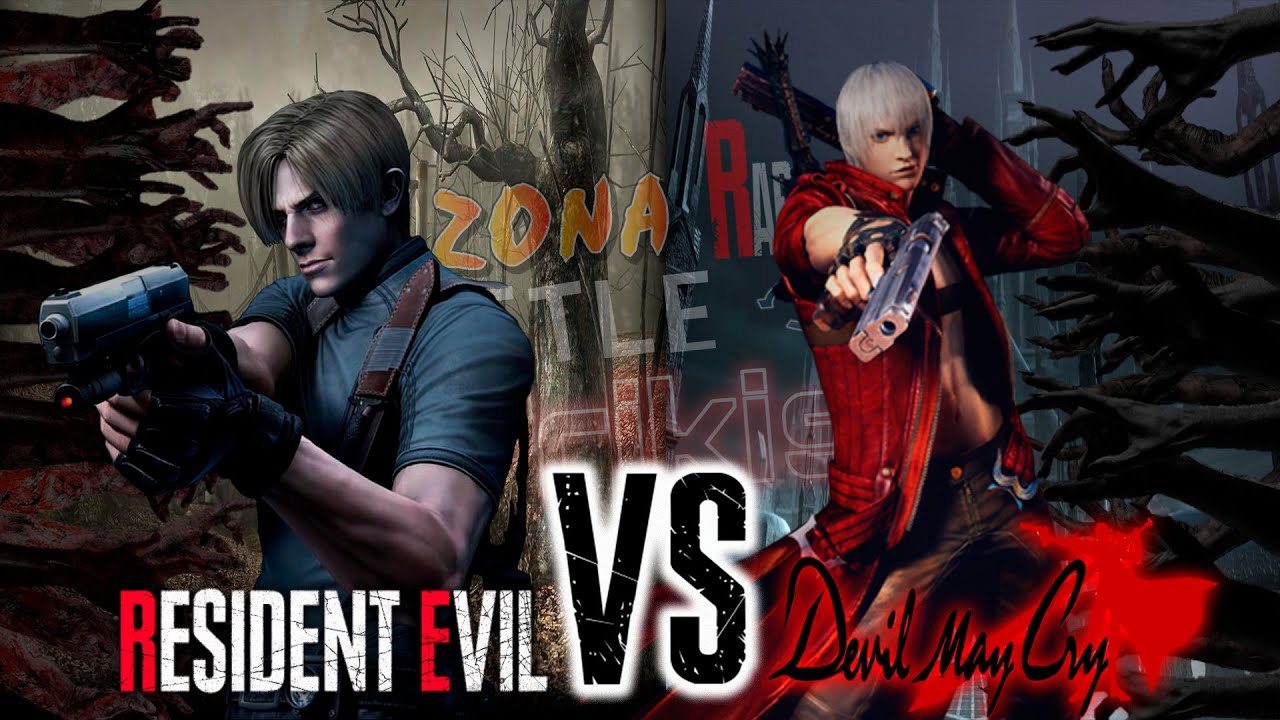LEON S KENNEDY VS DANTE - ZONA RAP BATTLE OF FRIKIS