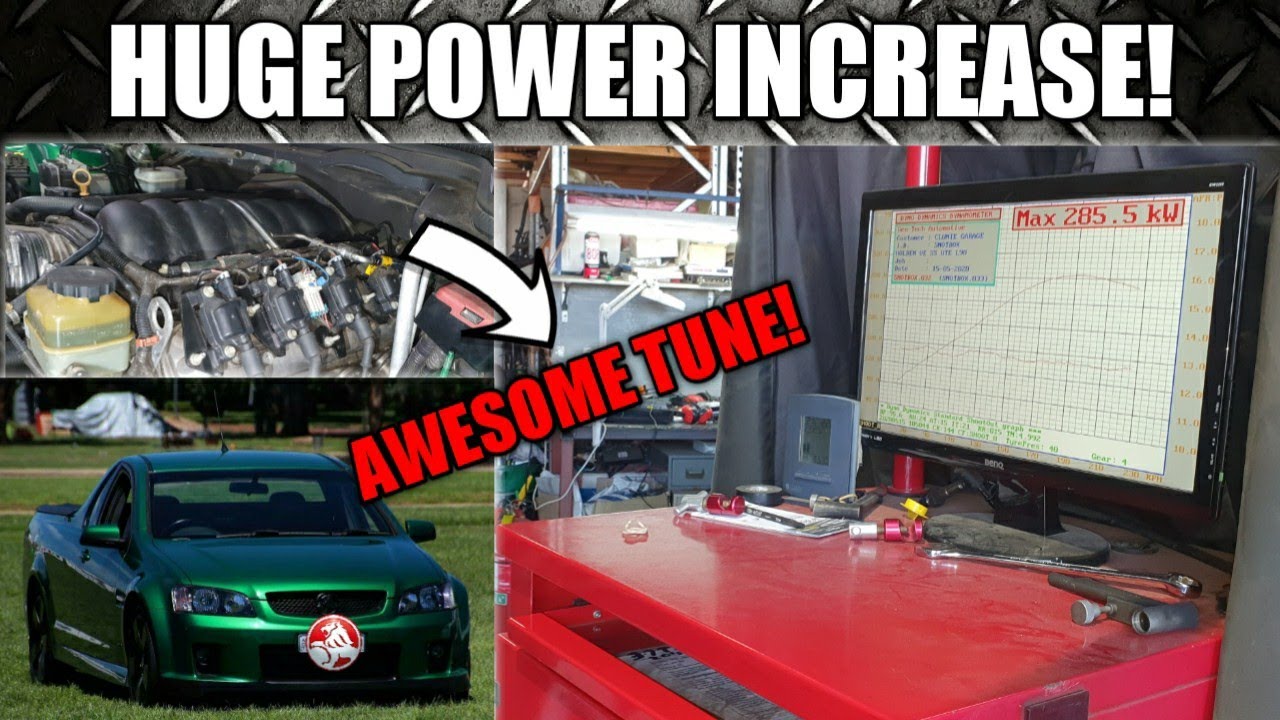 Holden Commodore VE SS Ute | Custom Dyno Tune and Huge Power Upgrade