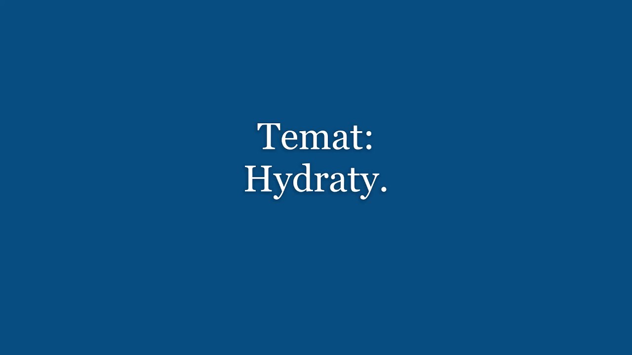 Hydraty.