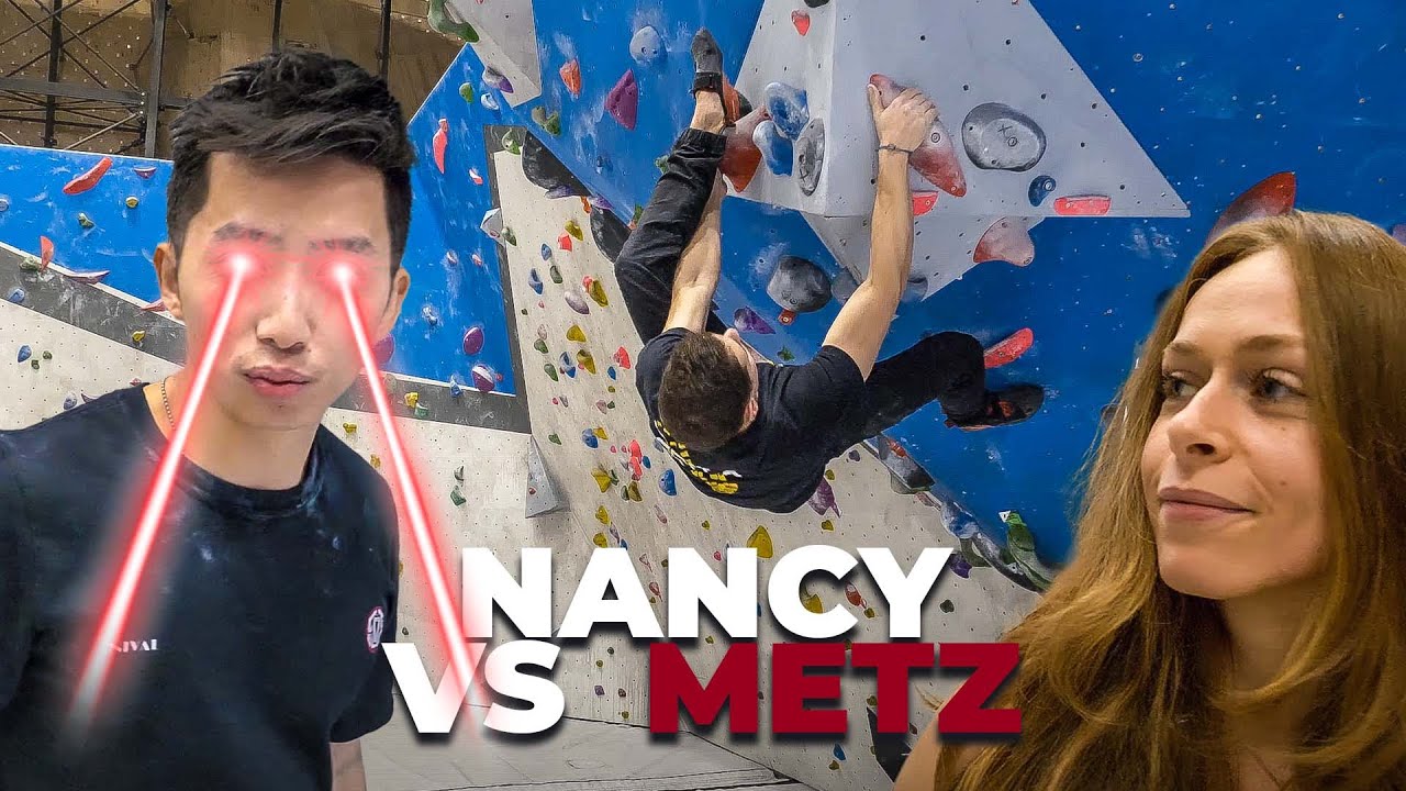 Session d'escalade avec nos abonnés à Climb Up Nancy ! 🤭