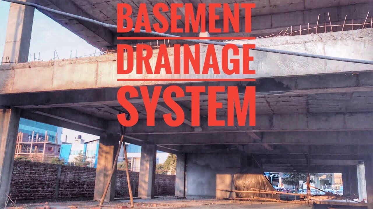 Basement Construction And Drainage System