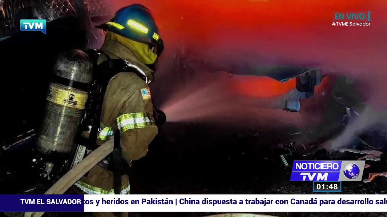 EN VIVO NOTICIERO TVM EL SALVADOR EMISION MEDIO DIIA