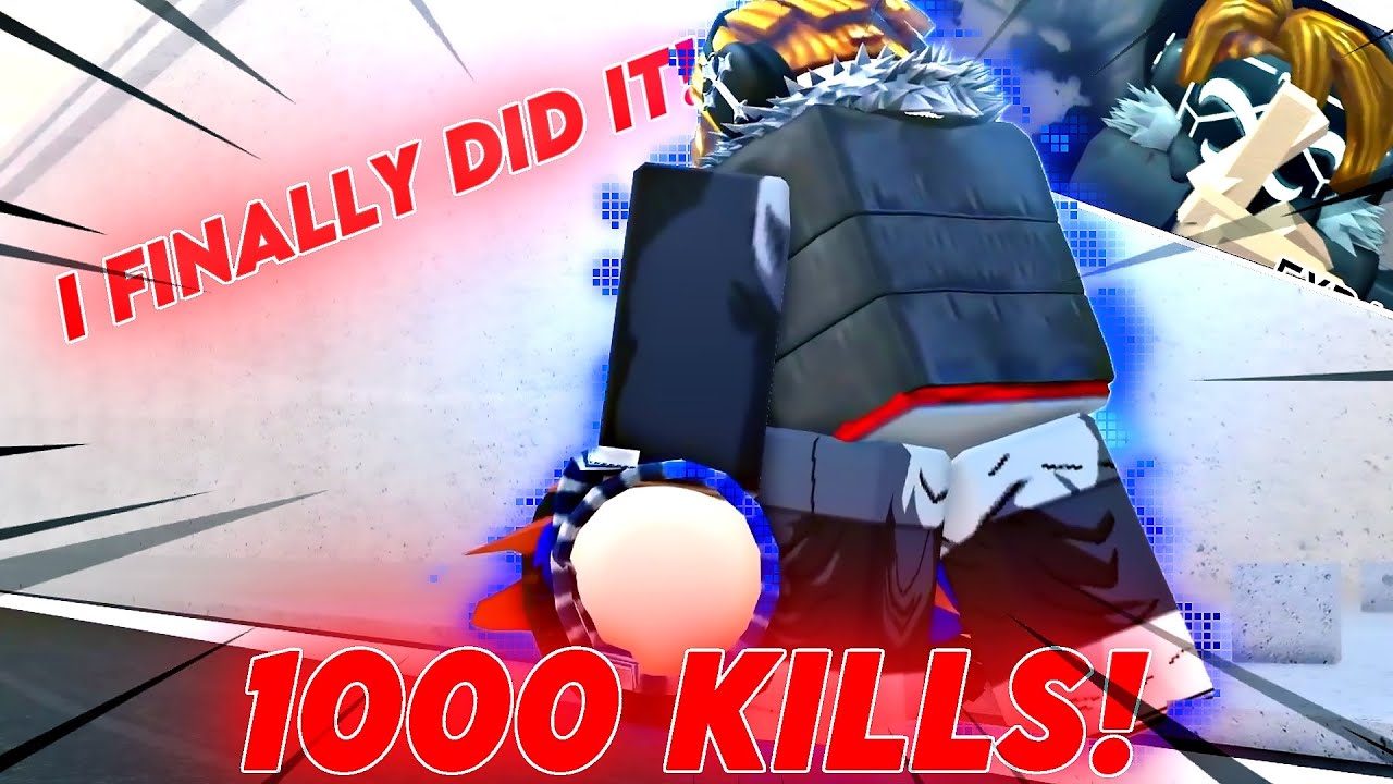 I Finally got 1000 kills in Jujutsu Shenanigans!...
