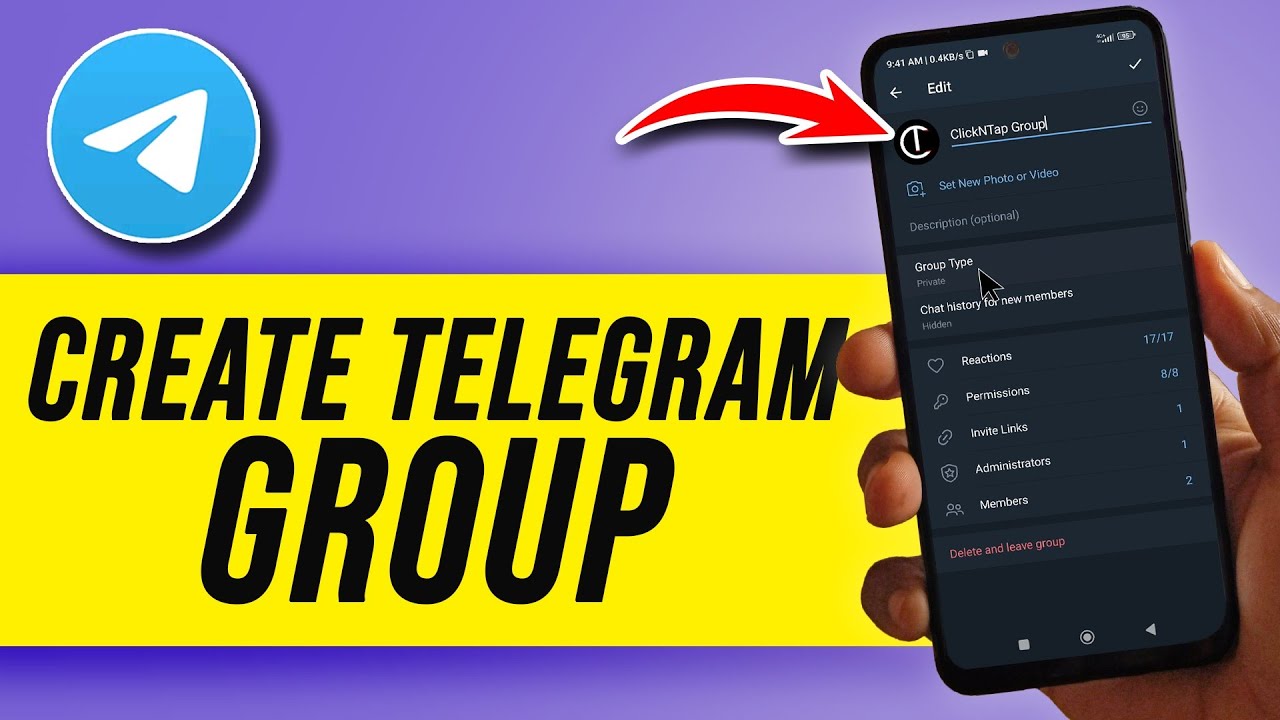 How To Create A Group in Telegram (Start to Finish)