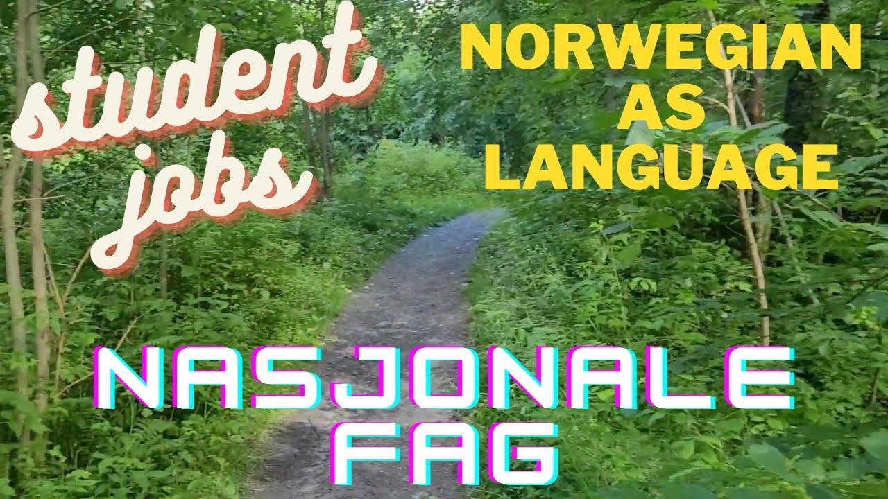 part time jobs in norway, norwegian language, nasjonale fag, life in norway as student ep 3