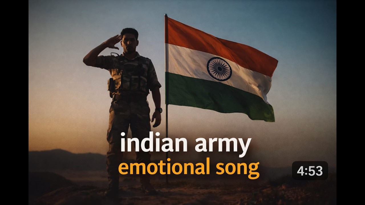 Indian army emotional song by kiran