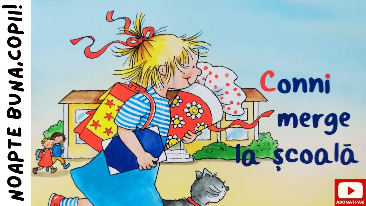 👧 CONNI 👧 merge la scoala  🏫🎒