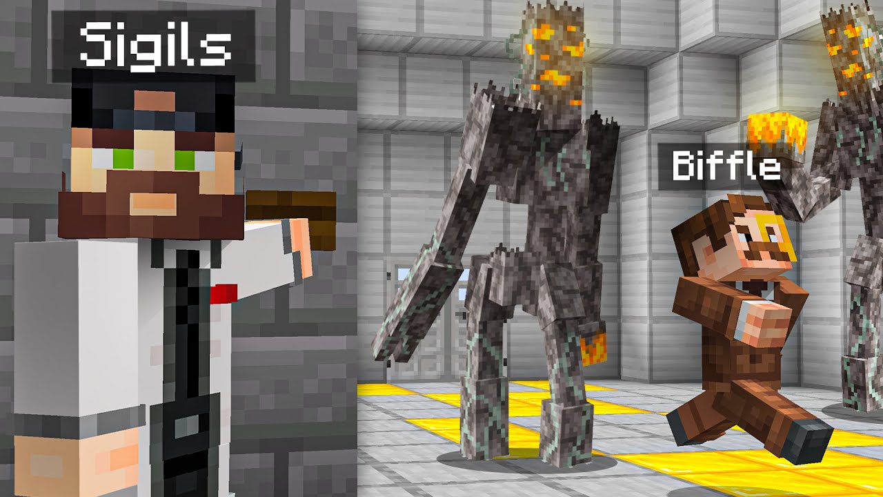 Building a CREAKING SECURITY SYSTEM on Camp Minecraft