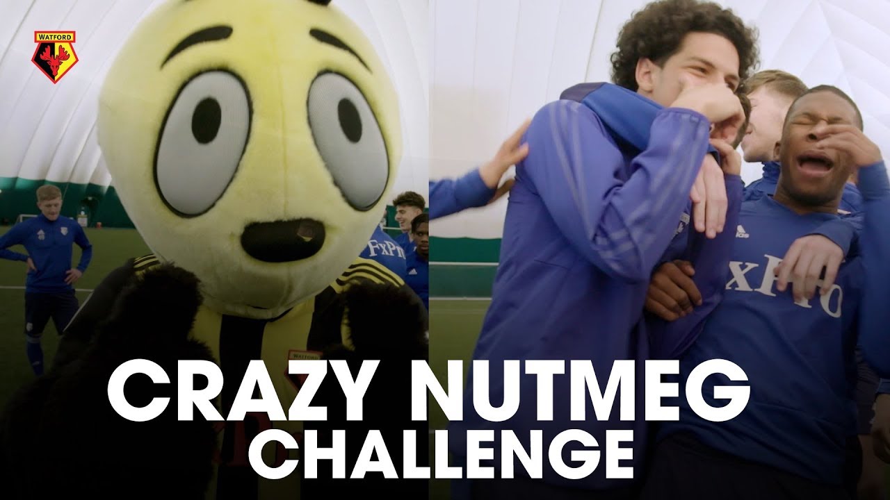 CRAZY NUTMEG CHALLENGE!! WITH HARRY THE HORNET & LDN MOVEMENTS 🔥⚽️