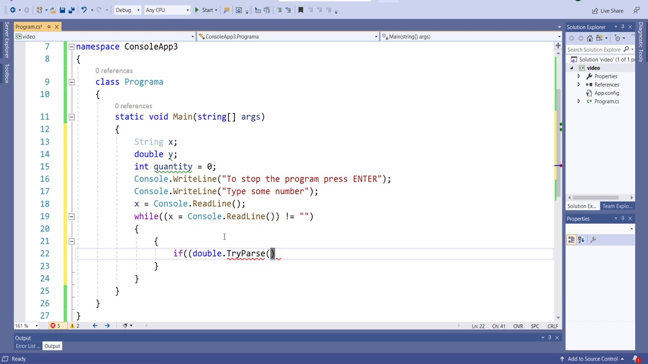 C sharp Count User Inputs l C # How To Count Numbers and Letters l Try Parse Method l C # if example
