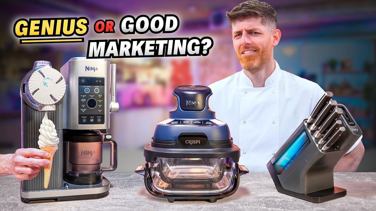 Chef Reviews & Rates NINJA Kitchen Products