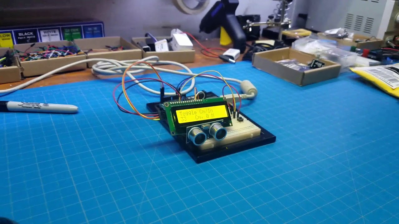 Arduino: Distance Counter (Cm/In)