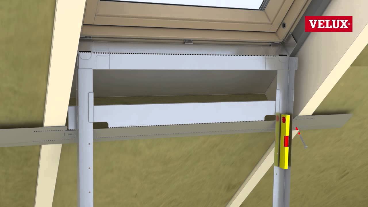 VELUX LSG lining installation