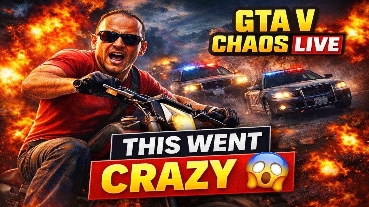 GTA V LIVE 🔥 Non-Stop Action, Chases & Madness!