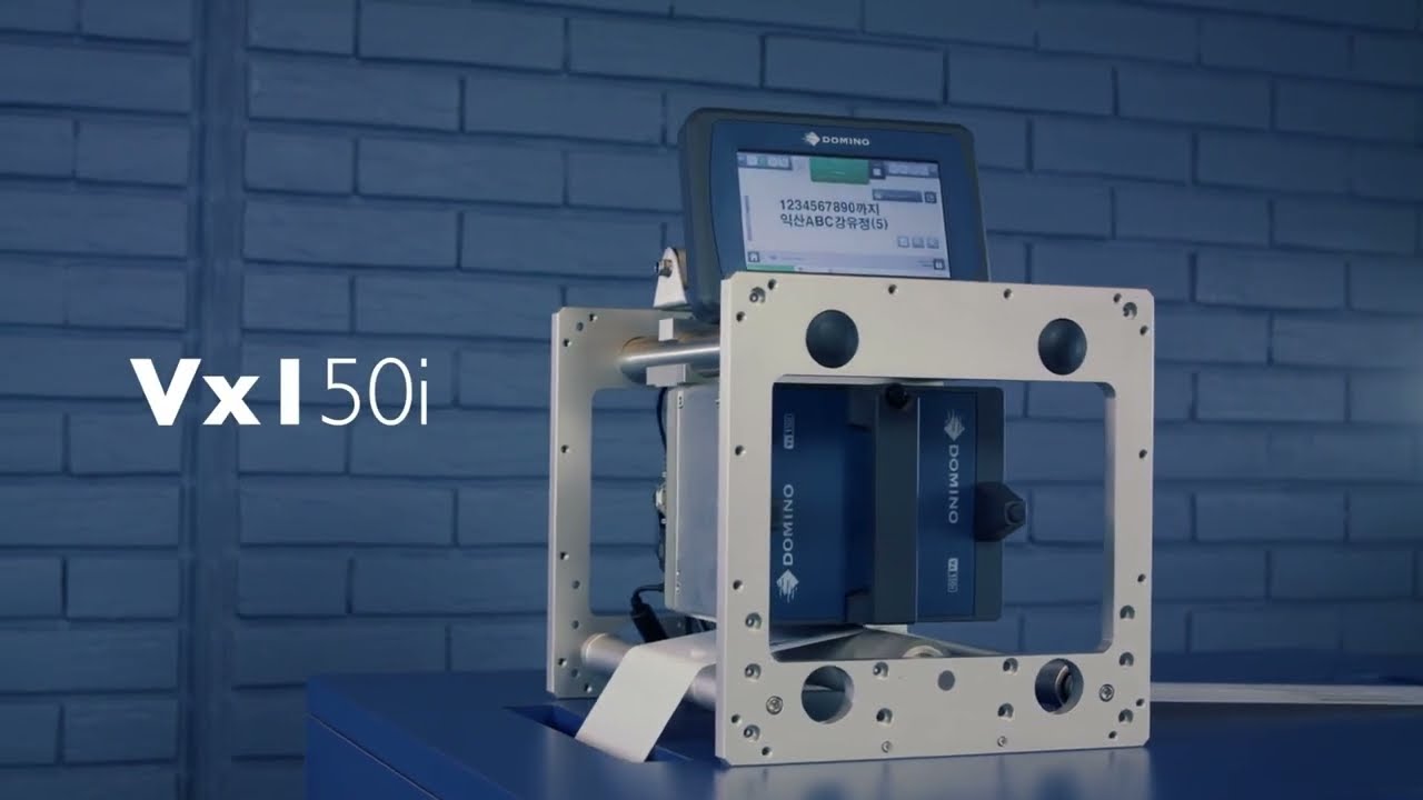 Increase Print Efficiency with Domino Vx50i Thermal Transfer Over Printer