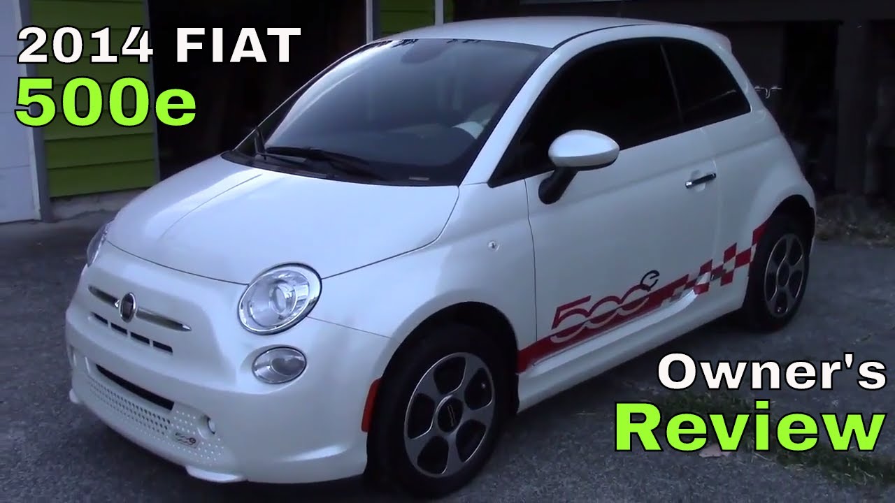 Fiat 500e 2014 года — Обзор