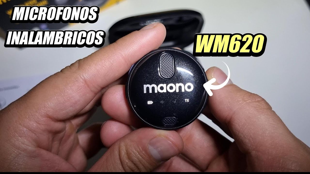 LOS MEJORES MICROFONOS INALAMBRICOS | MAONO WM620