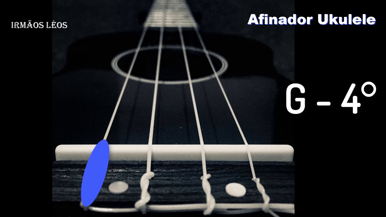 Afinador de ukulele soprano.