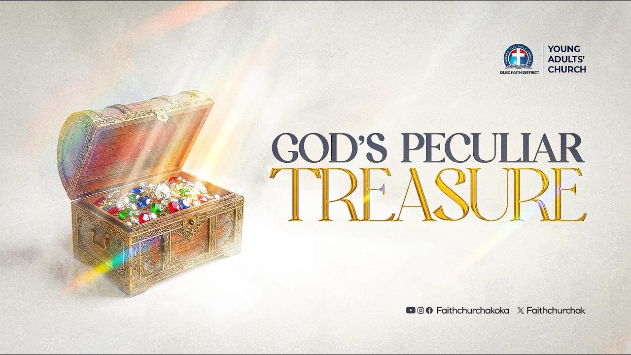 Sunday Worship Service || God's Peculiar Treasure || March 15th, 2026.