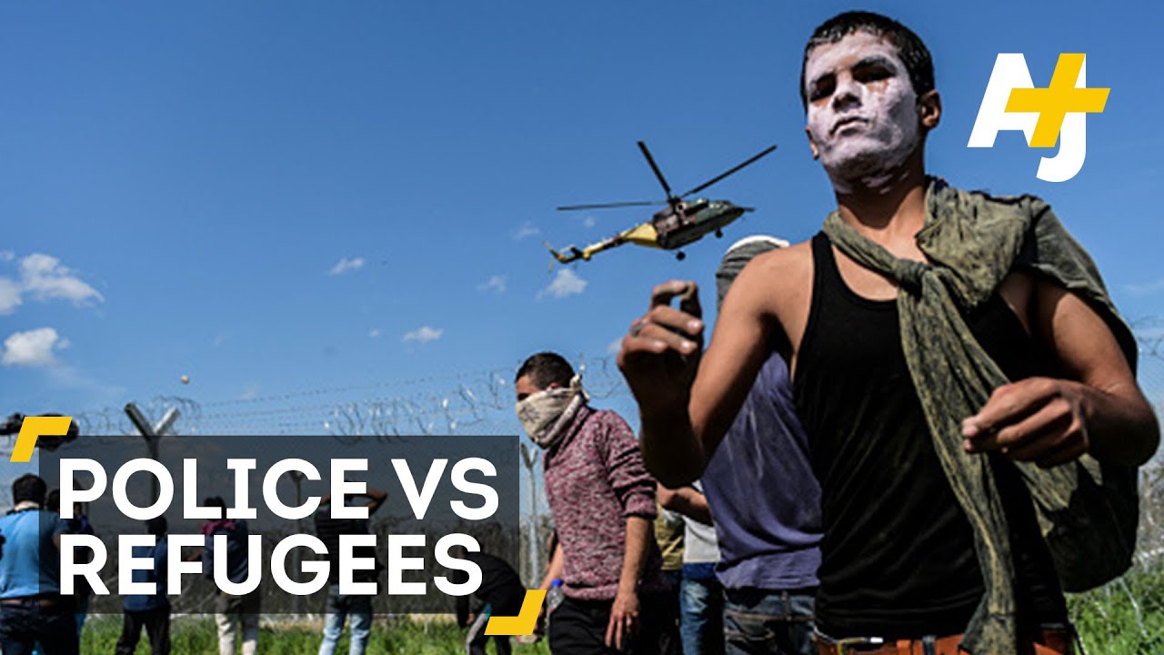 The Macedonian Police Versus Refugees