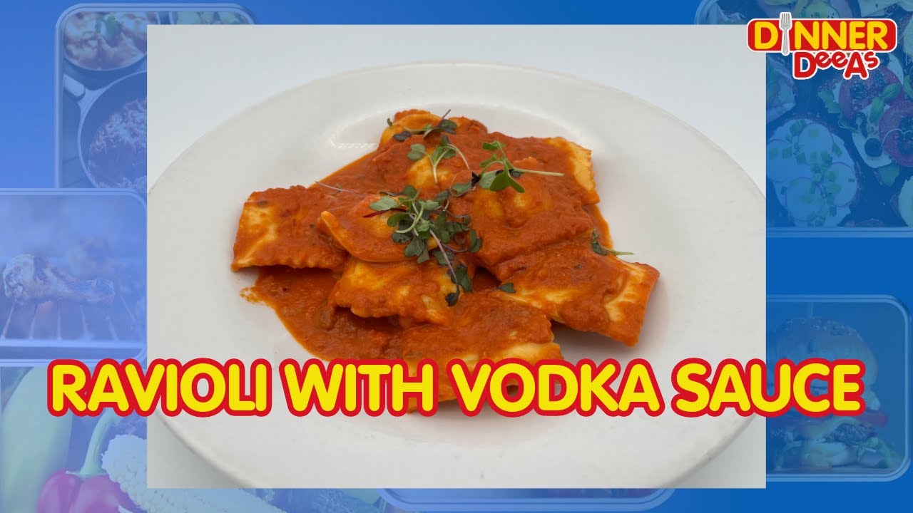 Homemade Ravioli with Vodka Sauce | Dinner DeeAs