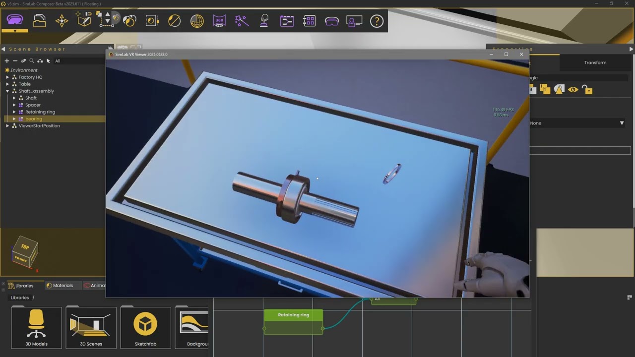 VR Assembly Dependency Mode