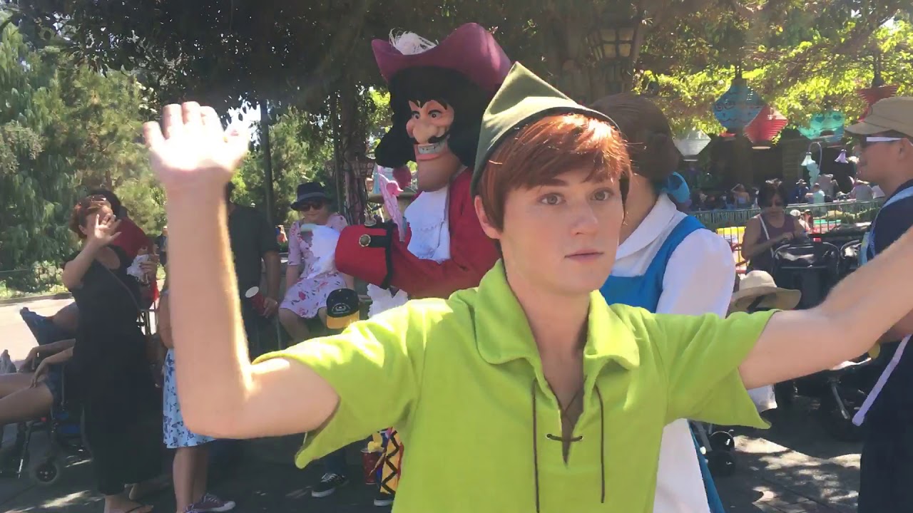 Peter and Captain Hook are in the Princess Protection Program! // Disneyland