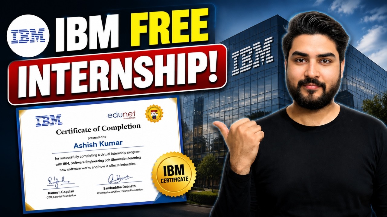 Удаленная стажировка в IBM🔥Без экзаменов/Без оплаты | Доступно ДЛЯ ВСЕХ