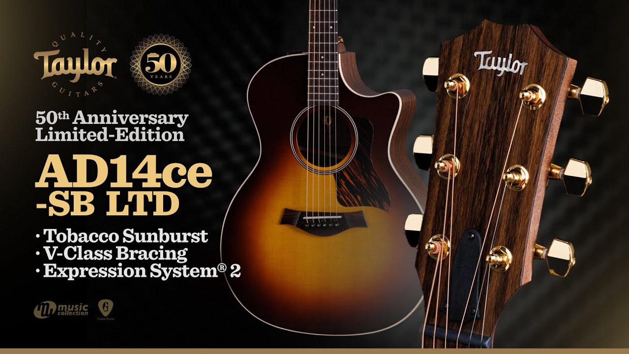รีวิว | 50th Anniversary | Taylor AD14ce-SB (𝐋𝐓𝐃) 