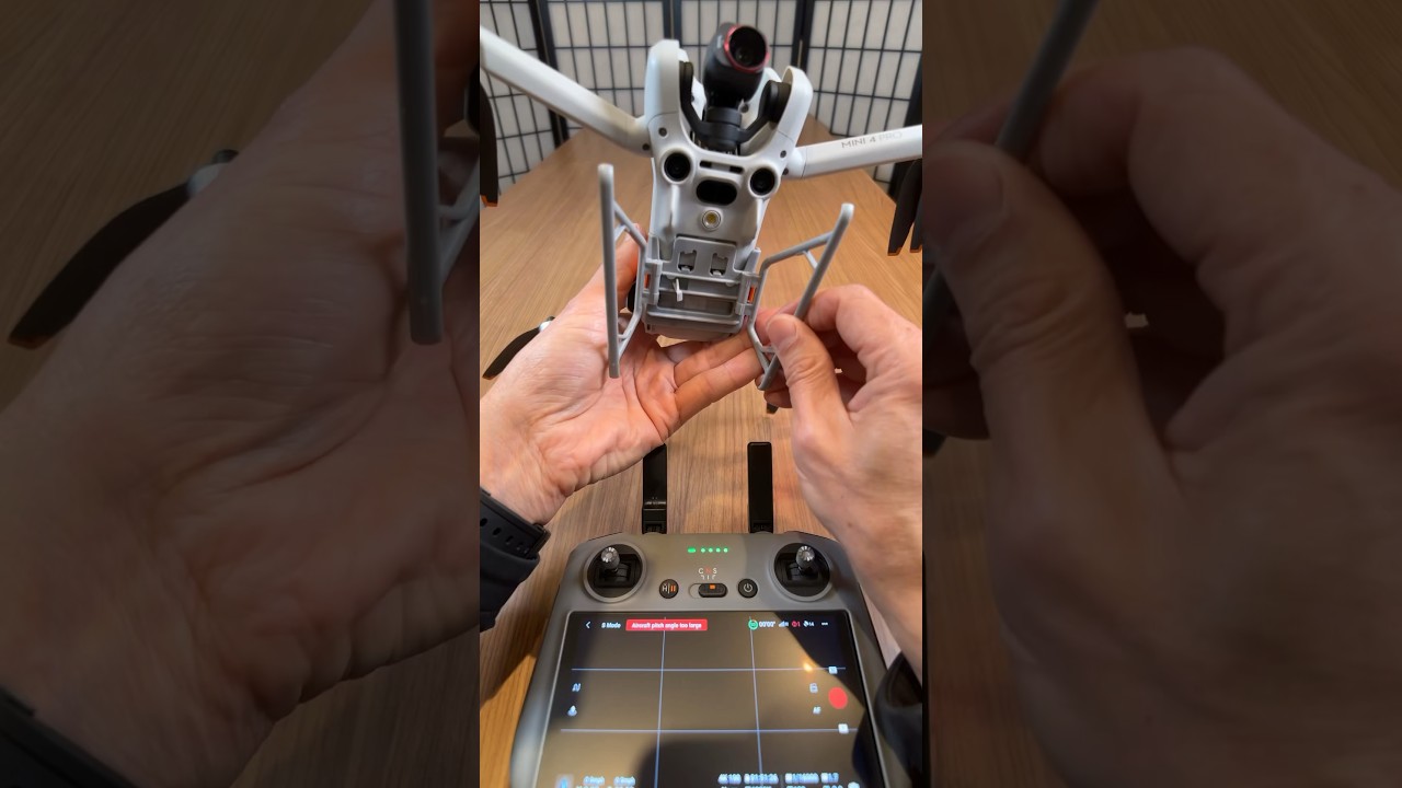 🔥Best Landing Gear for your DJI Mini 4 Pro! #dji #drone #shorts