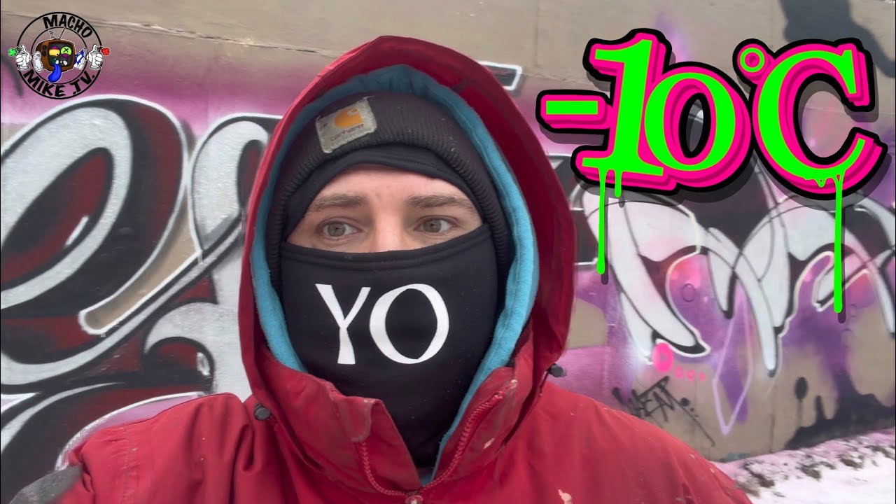 -10 Grad unser EndBoss mit Haem und Pest | XTAG colors im härte Test | Graffiti Volg 