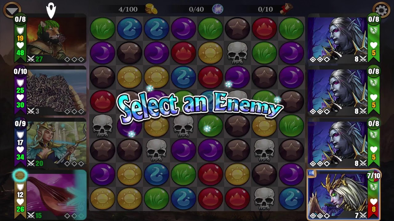 GOOD GUILD = ROIDED UP New Account Playthru Part 6 Lvl 33 Gems of War Beginner Guide 2025