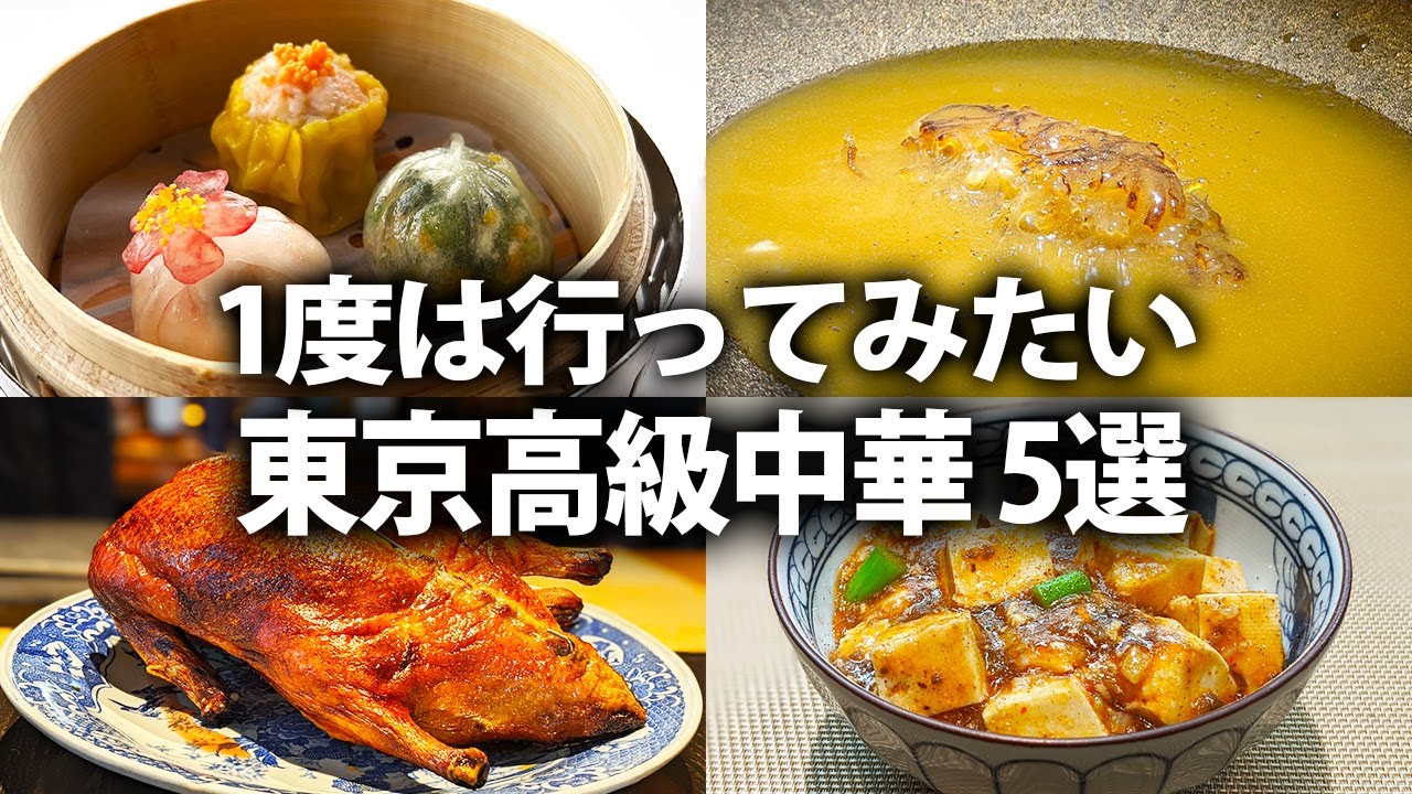 【中華料理】2023年最新版！絶対に行くべき東京の高級中華TOP5！迷ったらココがおすすめ！【東京グルメ】